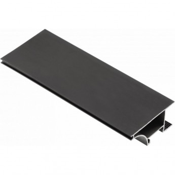 Алюминиевый профиль для торца полки GTV GLAX PA-GLAXWN3M-AL-20M, для светодиодной ленты, черный, 3 м Алюминиевый профиль для торца полки GTV GLAX PA-GLAXWN3M-AL-20M, для светодиодной ленты, черный, 3 м
