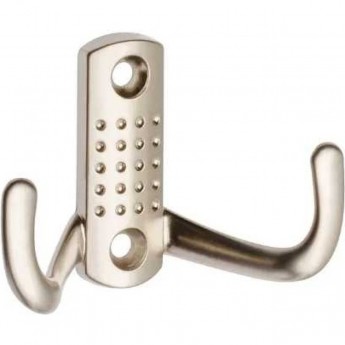 Крючок мебельный GTV WZ-B0-K23-02 сатин - ЭКОНОМ (комплект 6 шт)