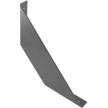 Полкодержатель GTV PP-FLAT-20M FLAT, 200x200 мм, черный матовый (комплект 2 шт)