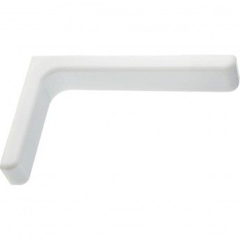 Полкодержатель GTV WB-WS-18-010 L- 180мм белый (комплект 2 шт)