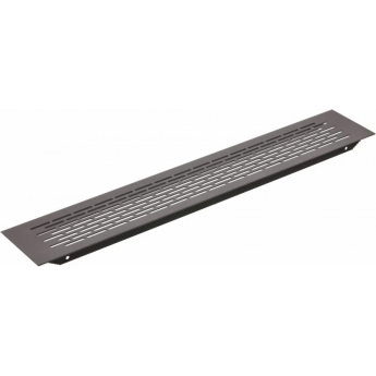 Решетка вентиляционная GTV 480х80 мм , черная