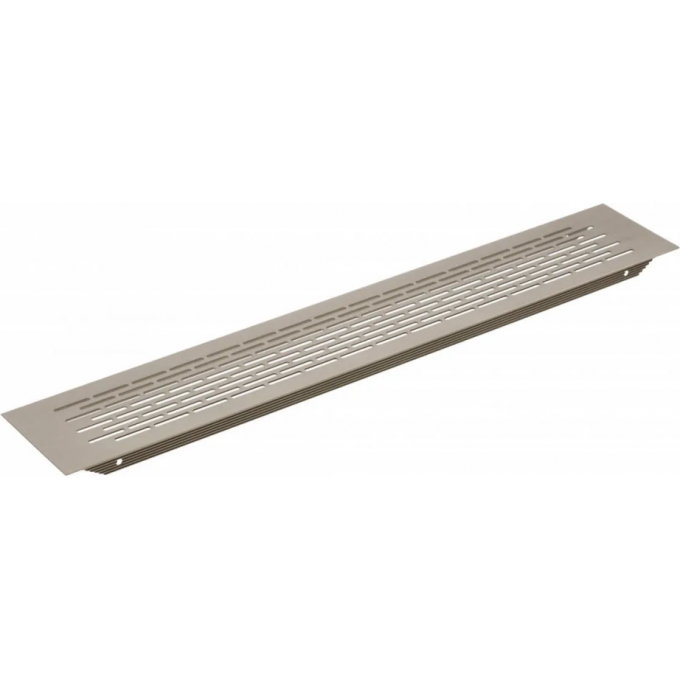 Решетка вентиляционная GTV 480х80 мм , светлый антрацит KK-W80480-24