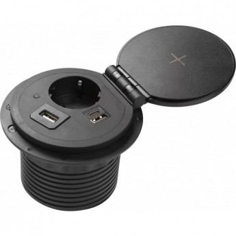 Розетка круглая врезная CHARGER PLUS GTV AE-BPW1SACP-20 Розетка круглая врезная CHARGER PLUS GTV AE-BPW1SACP-20