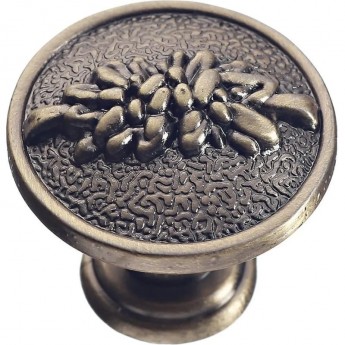 Ручка ARDEA кнопка, брашированная латунь GTV GZ-ARDEA-1-09 Ручка ARDEA кнопка, брашированная латунь GTV GZ-ARDEA-1-09