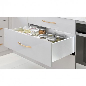 Выдвижной ящик GTV AXIS PRO L-350 PB-AXISPRO-KPL350B1 средний белый