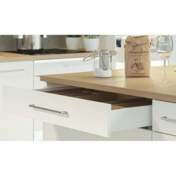 Выдвижной ящик GTV AXIS PRO L-550 PB-AXISPRO-KPL550A1 низкий белый