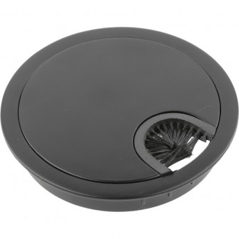 Заглушка кабель-канала металлическая D-80 GTV PM-LBFI80-20M черный матовый