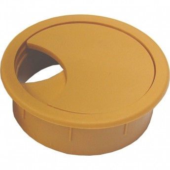 Заглушка кабель-канала пластик GTV PM-PLFI60-44 бук