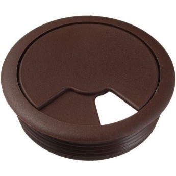 Заглушка кабель-канала пластик GTV PM-PLFI60-45 коричневая